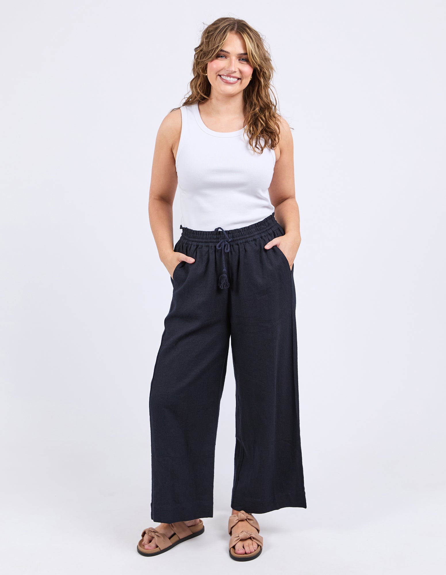 Reha Pant Dark Sapphire – Elm Lifestyle