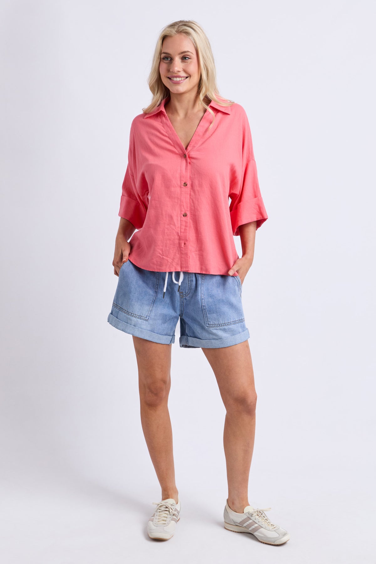 Holiday Shirt Sugar Coral