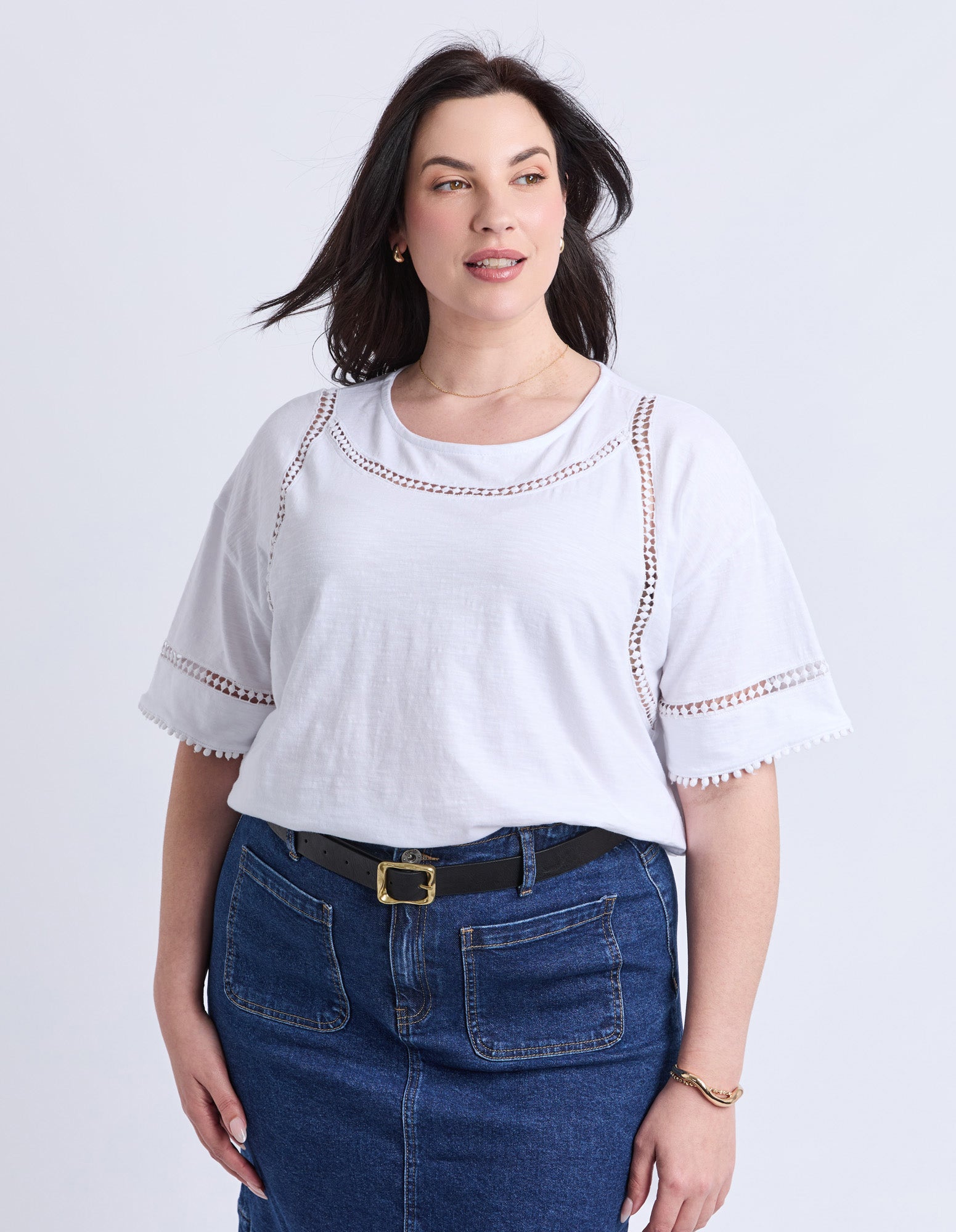 Abagail Top White