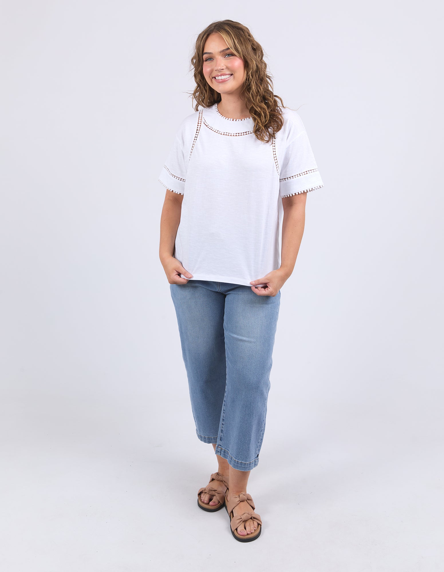 Abagail Top White