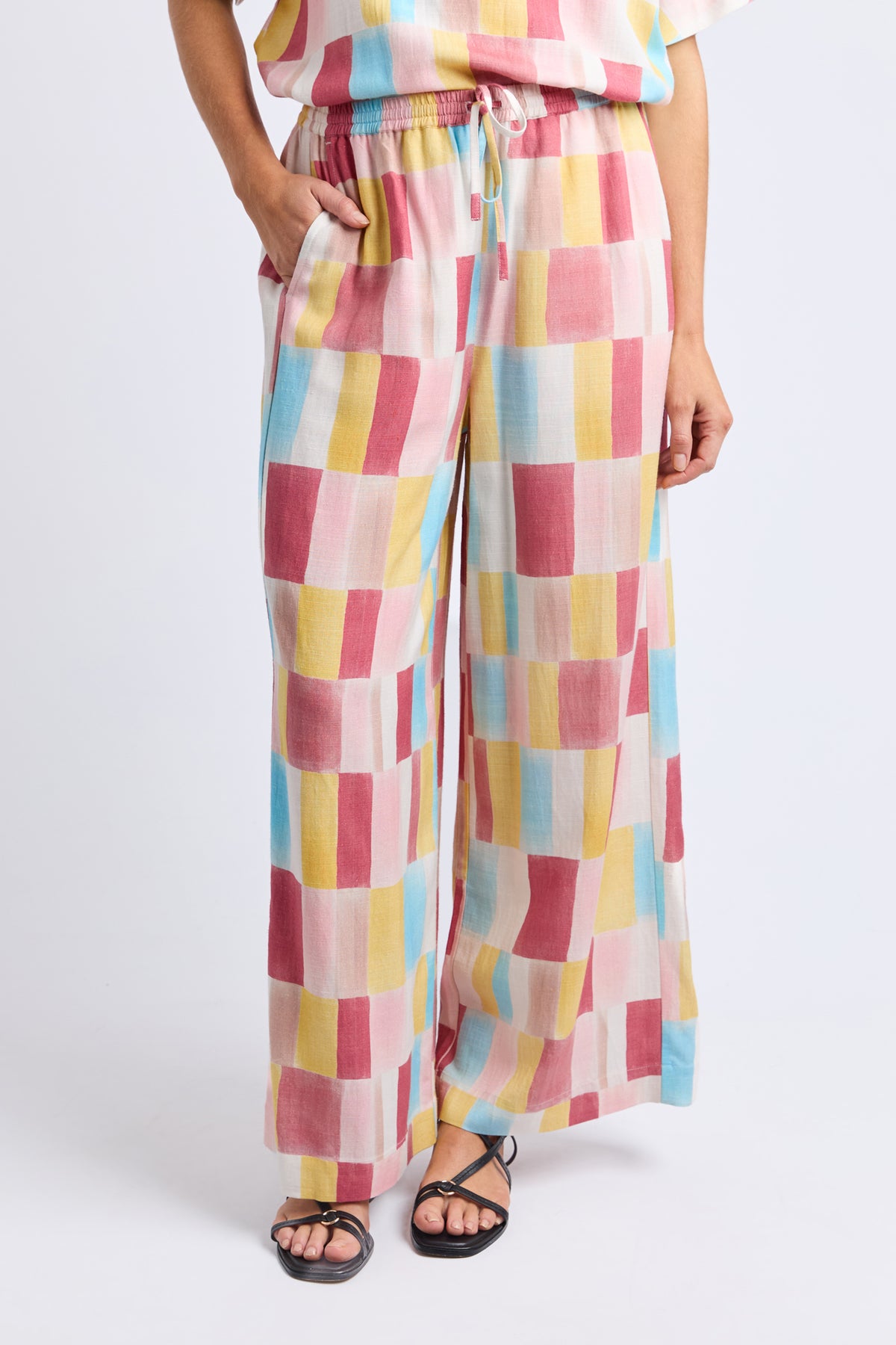 Cinque Pant Cinque Terre Print