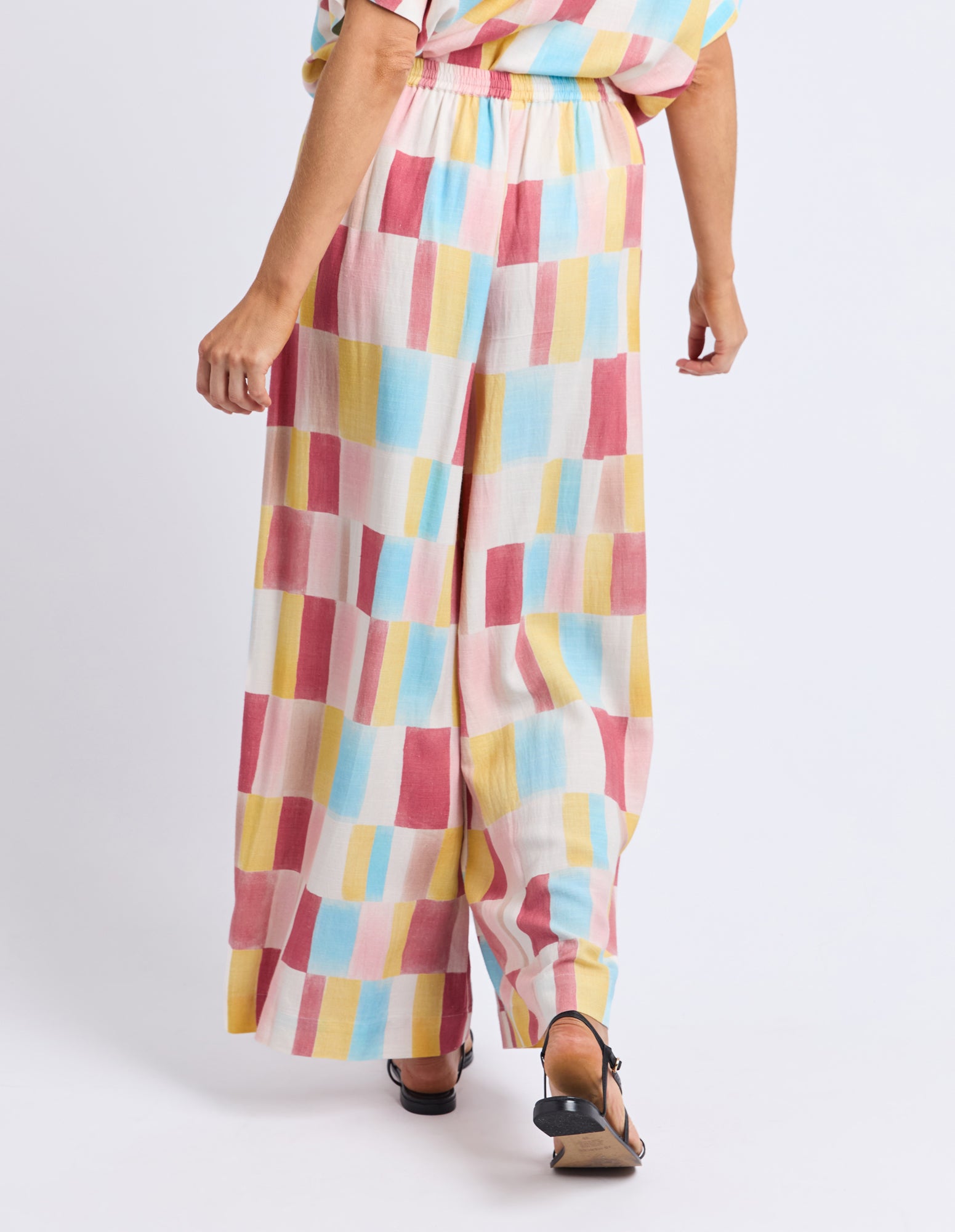 Cinque Pant Cinque Terre Print