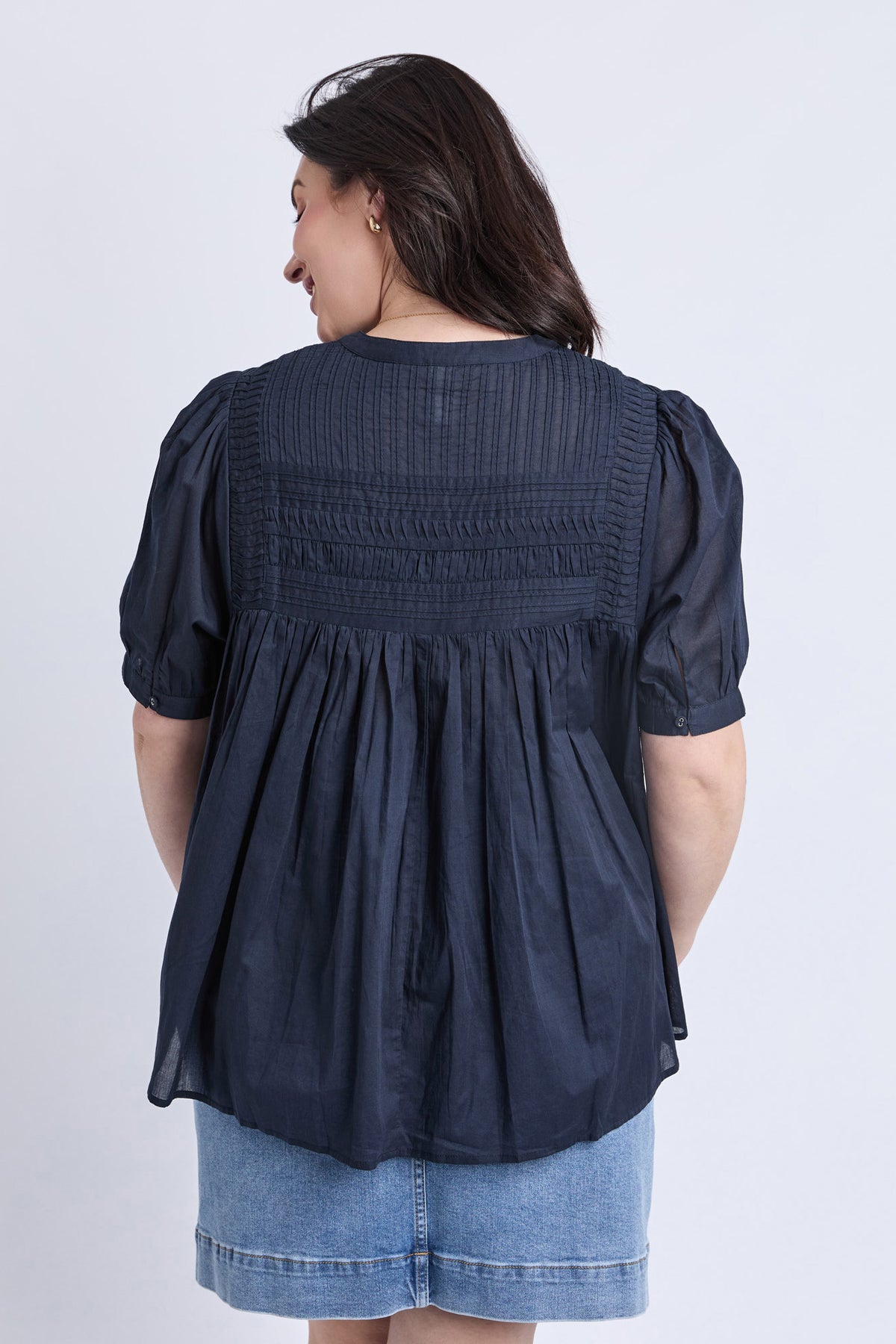Monty Short Sleeve Shirt Navy
