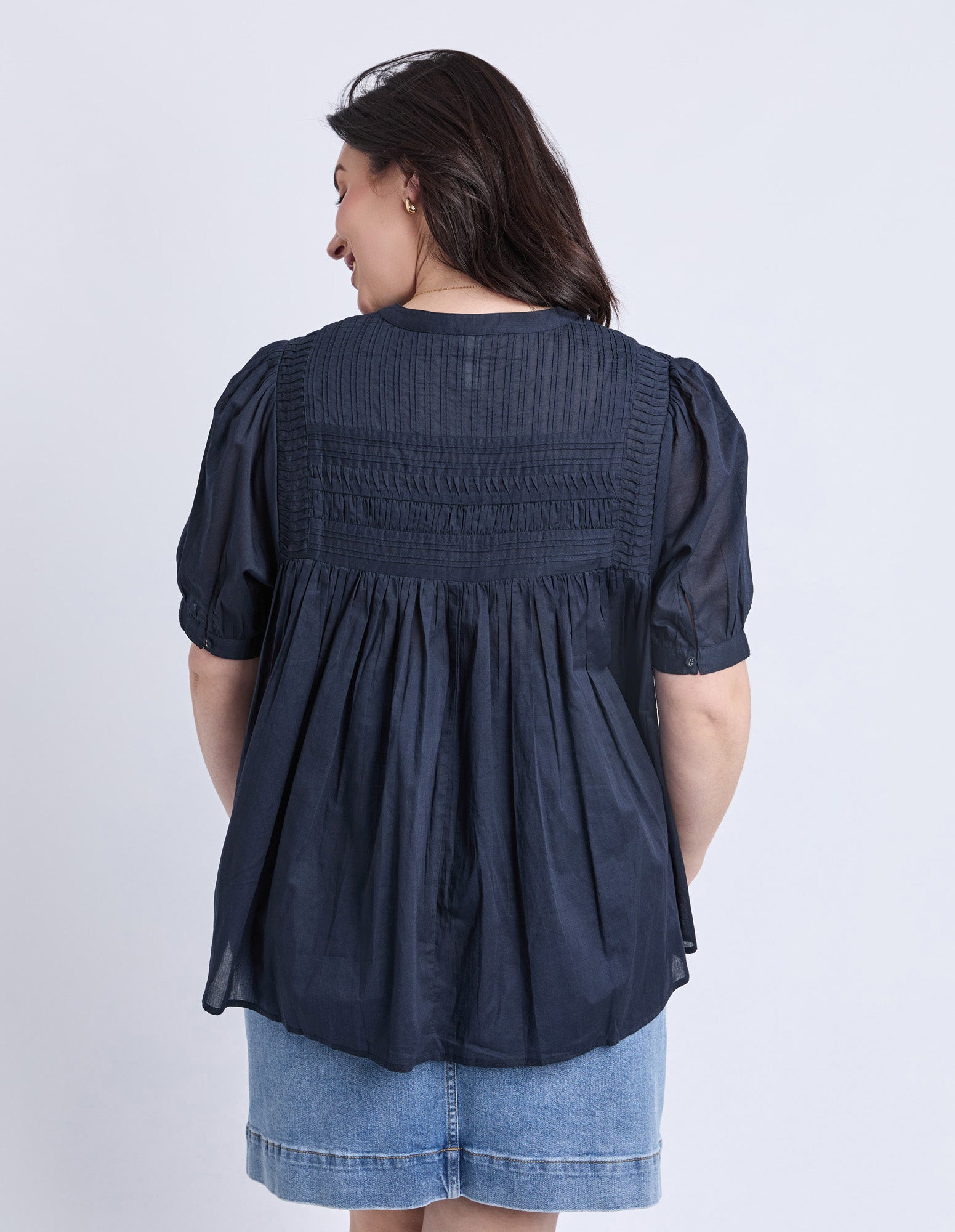 Monty Short Sleeve Shirt Navy