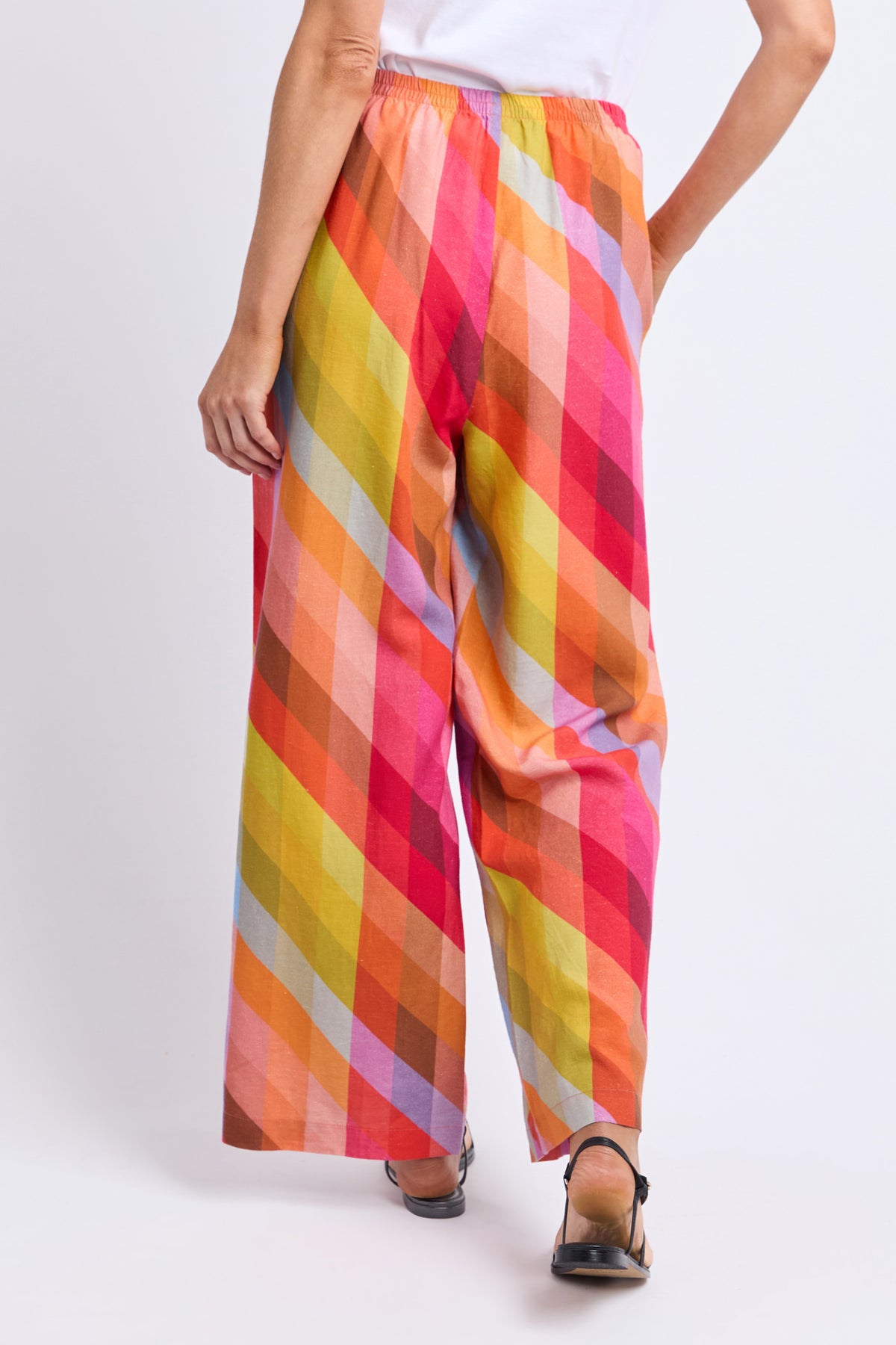 Rena Pant Rena Striped Print