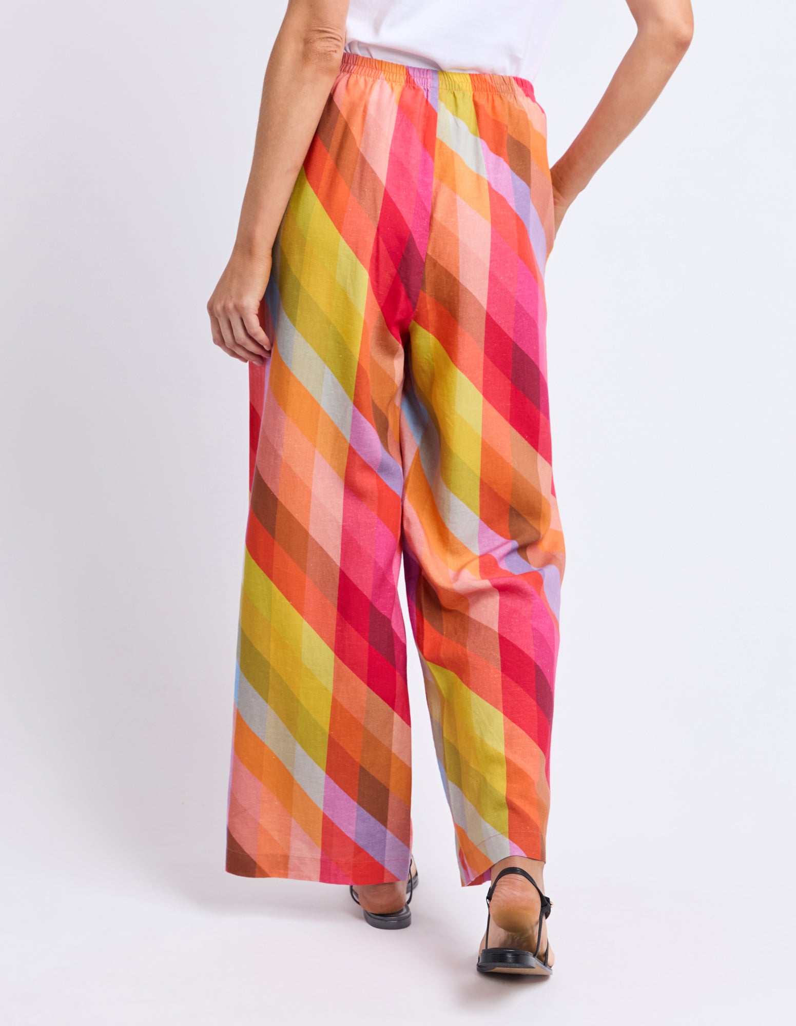 Rena Pant Rena Striped Print