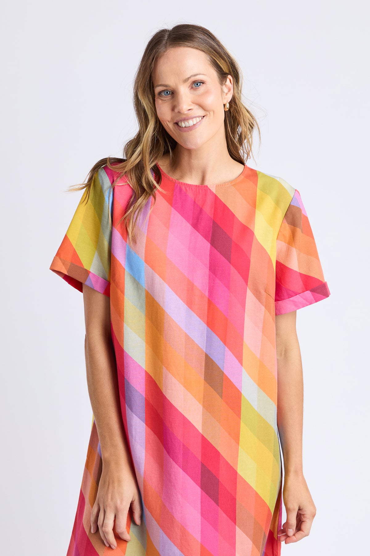 Rena Dress Rena Striped Print