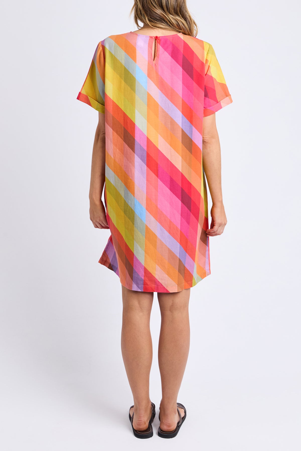 Rena Dress Rena Striped Print