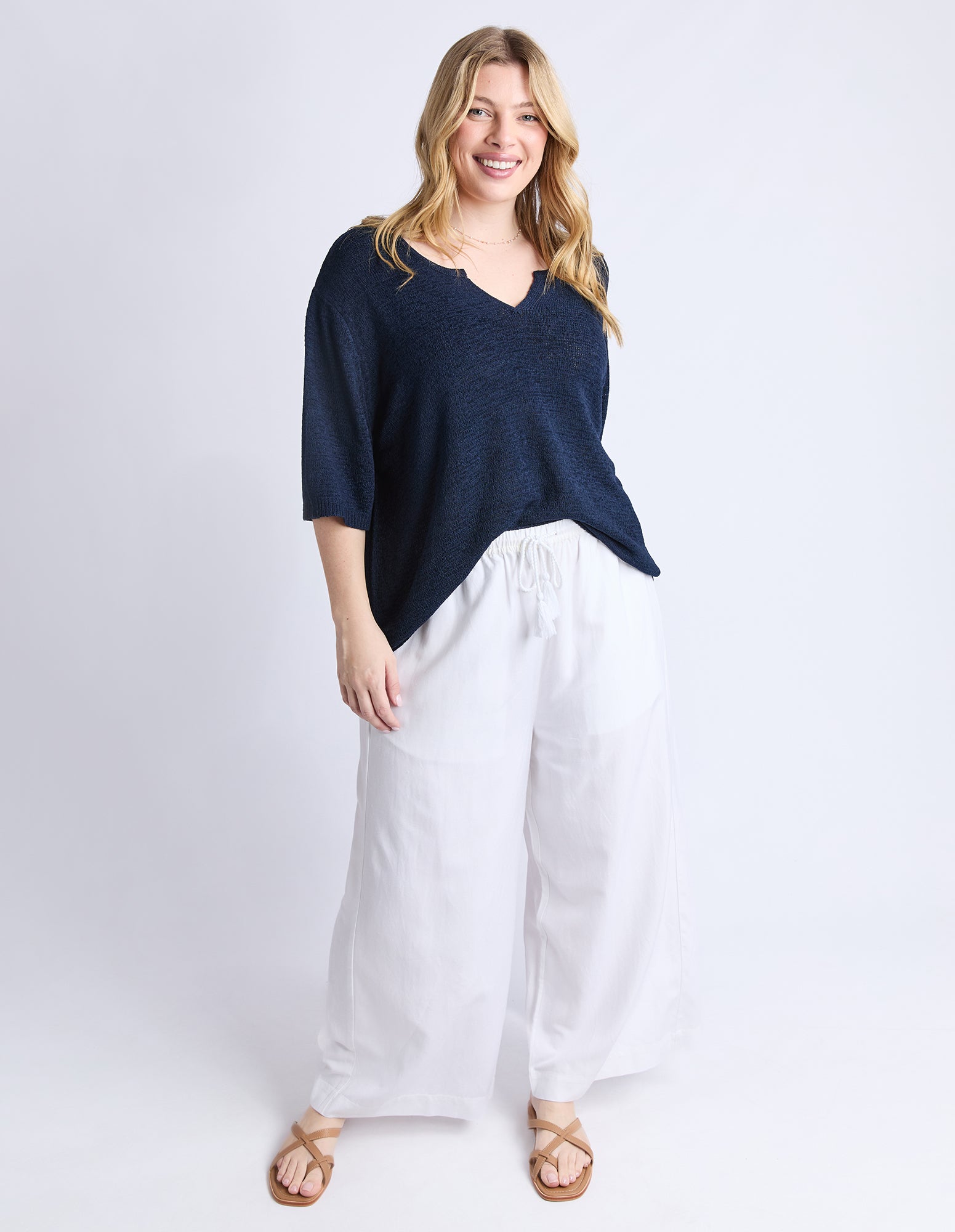 Knit Tee Navy