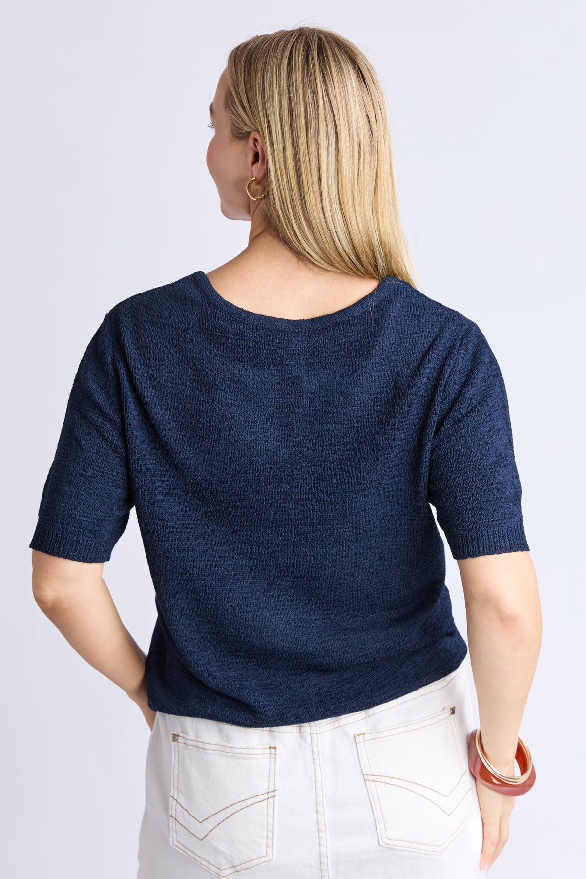 Knit Tee Navy