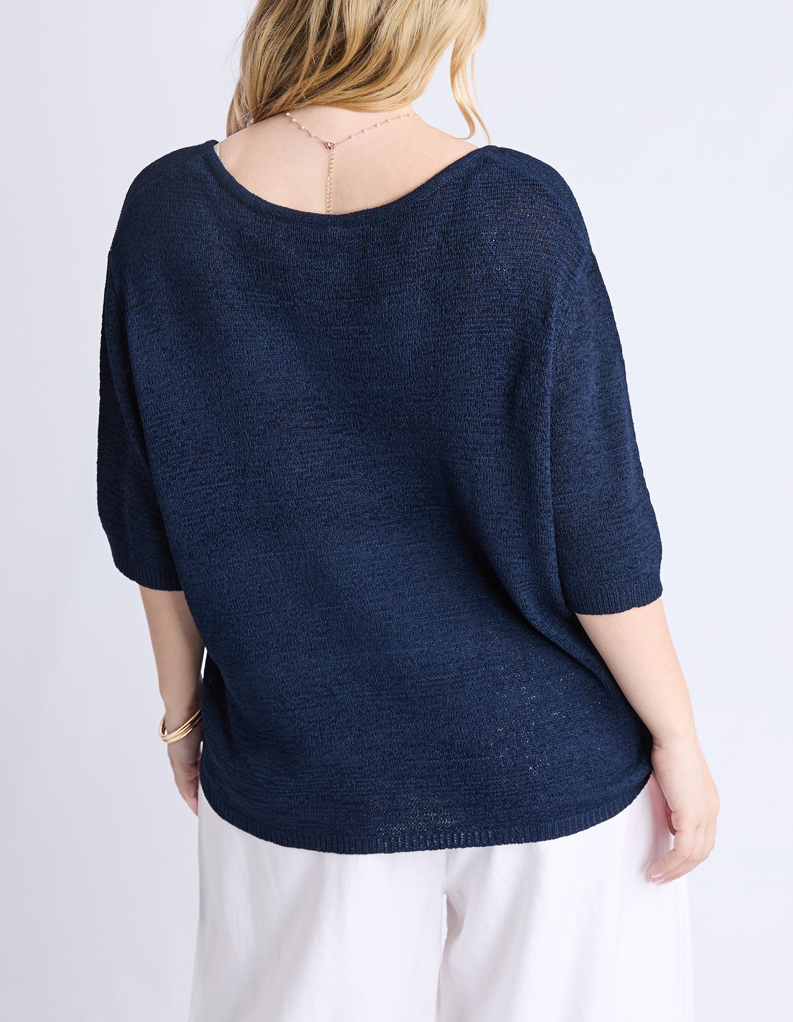 Knit Tee Navy
