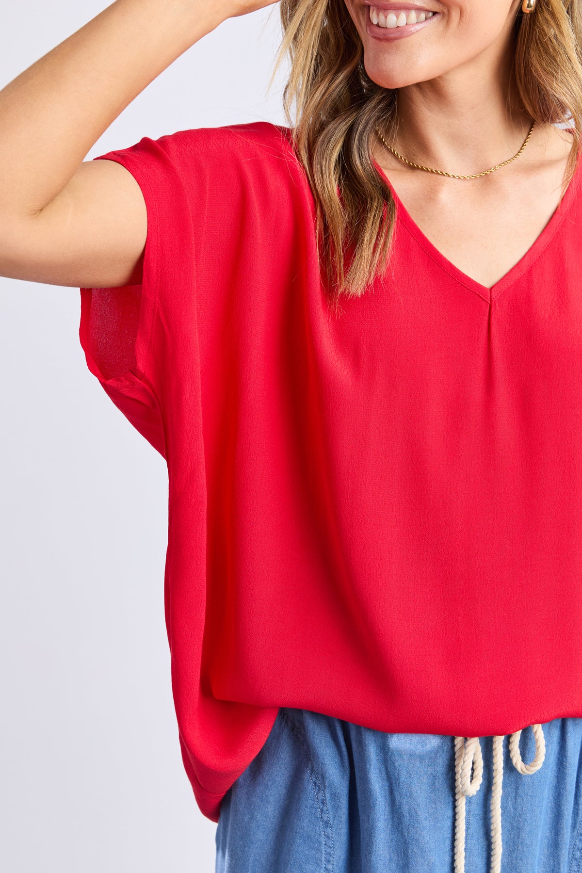 Noosa Top Poppy