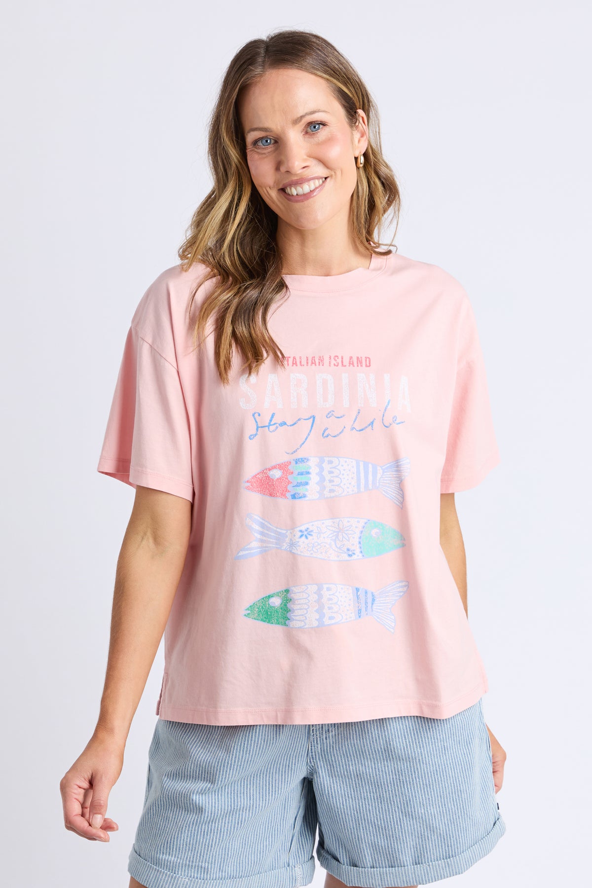 Sardinia Tee Light Pink