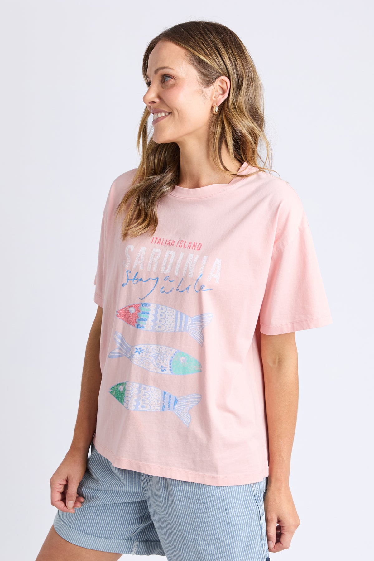 Sardinia Tee Light Pink