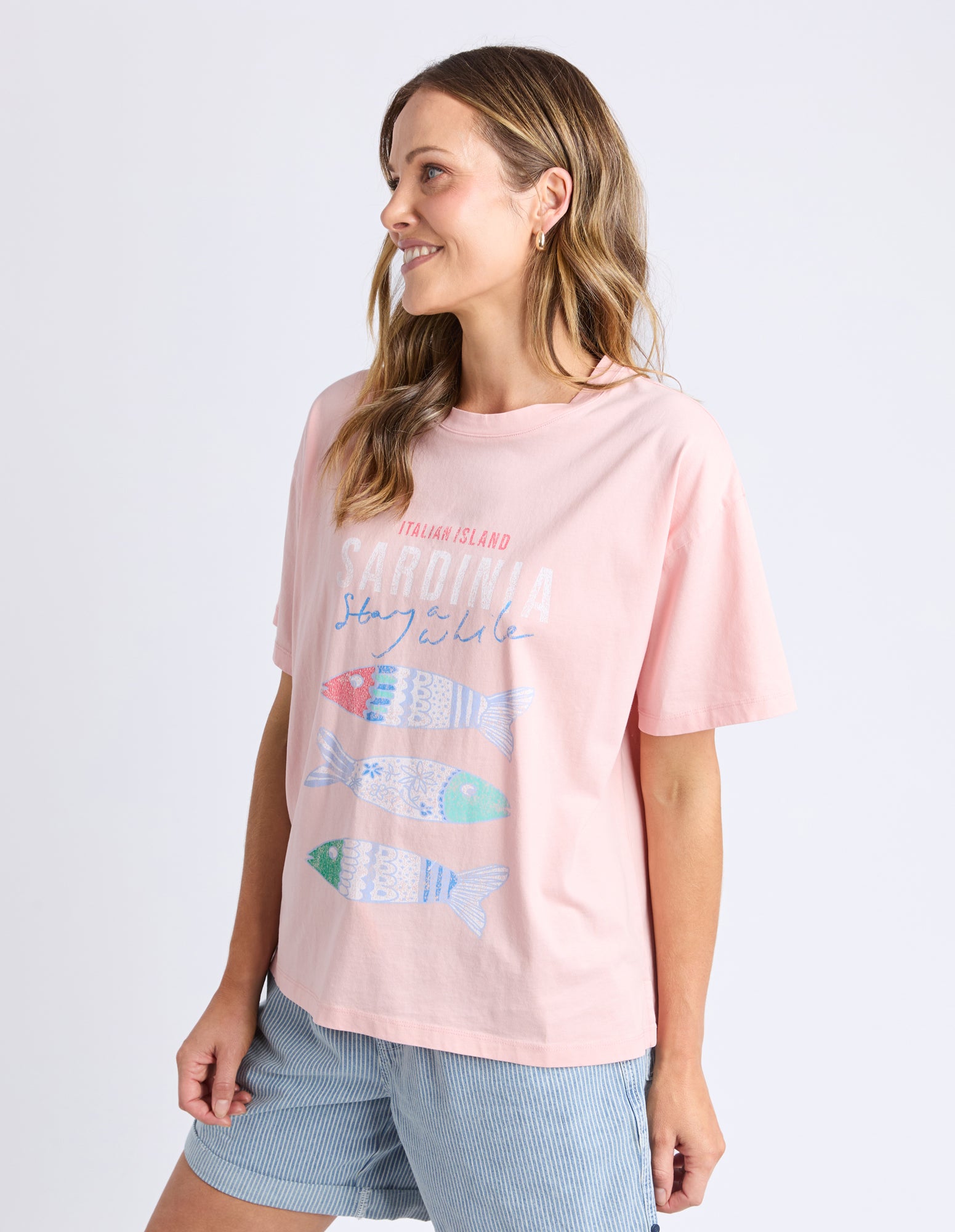 Sardinia Tee Light Pink