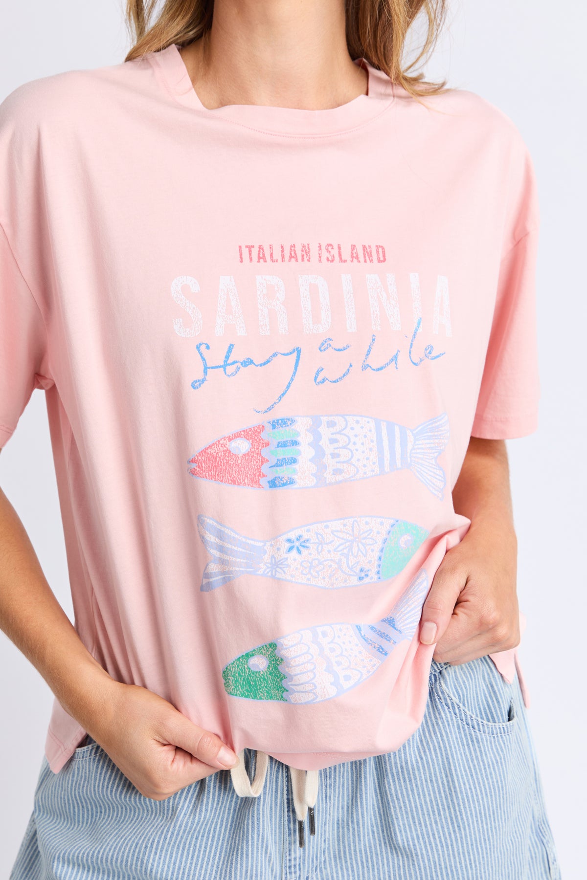Sardinia Tee Light Pink