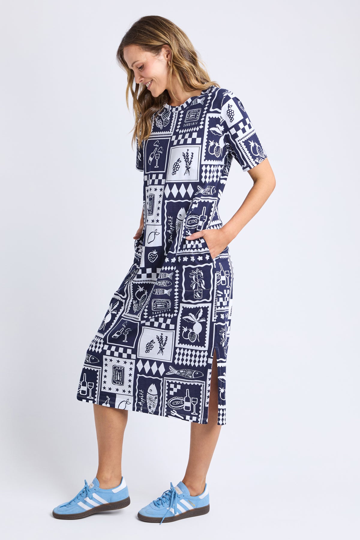 Chin Chin Dress All Over Print