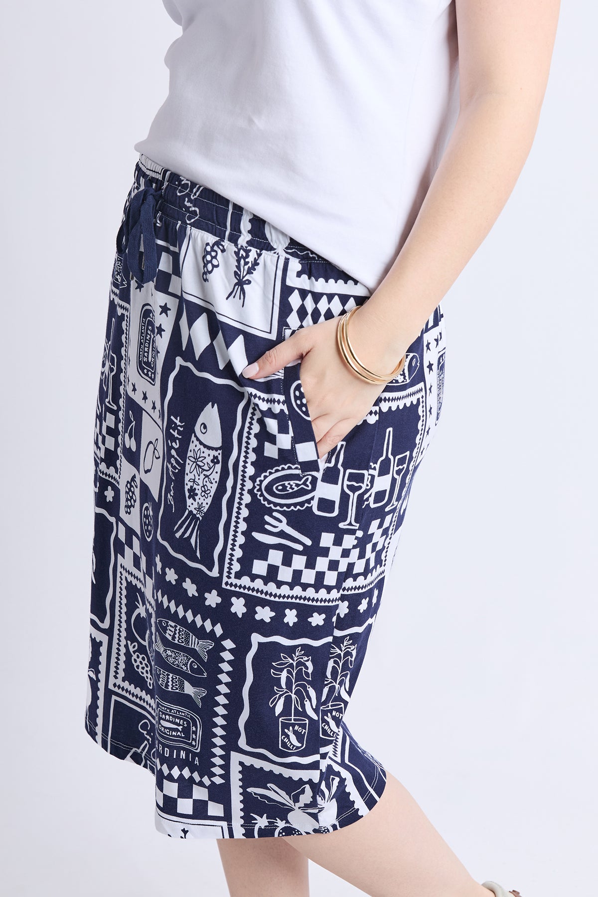 Chin Chin Skirt All Over Print