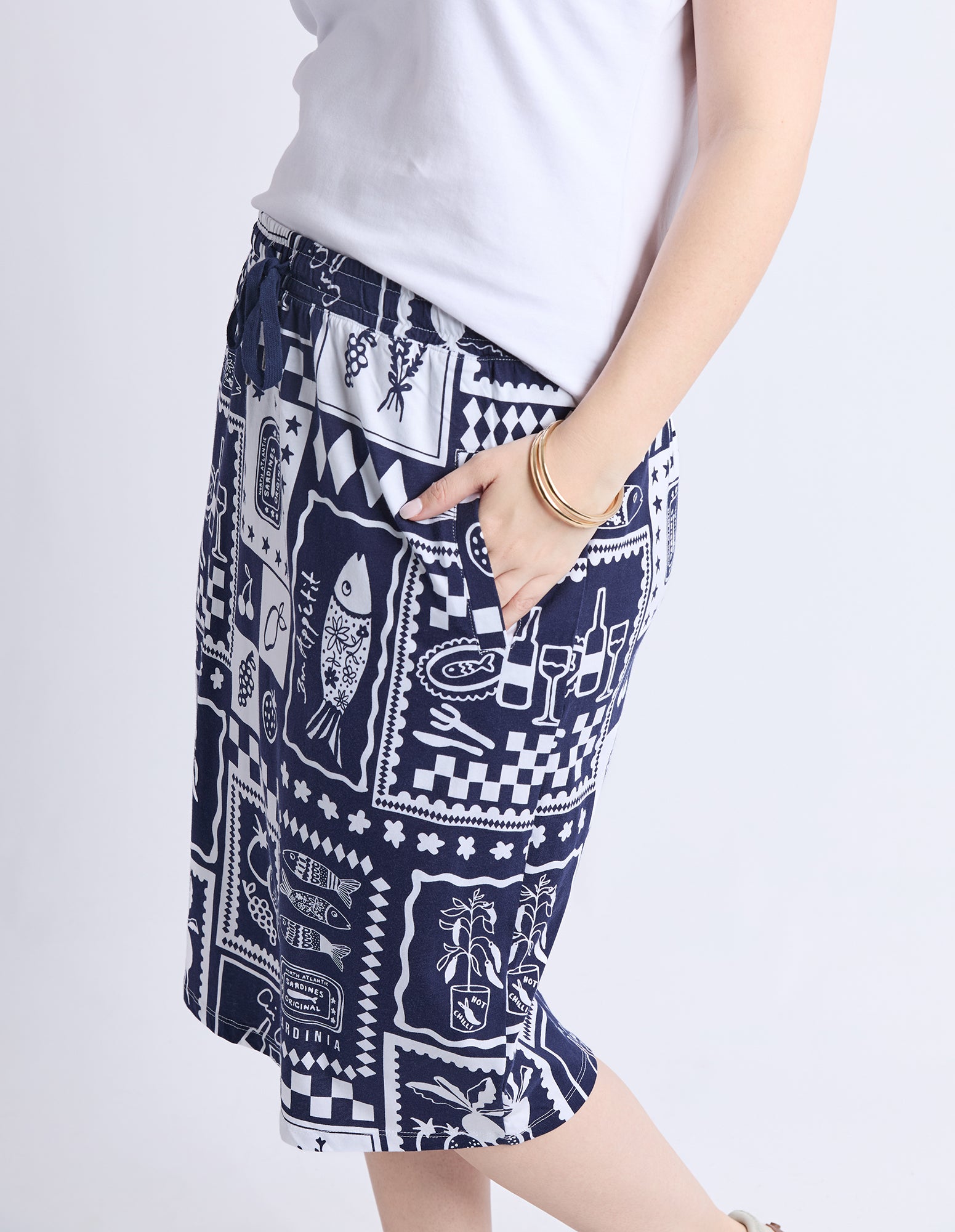 Chin Chin Skirt All Over Print