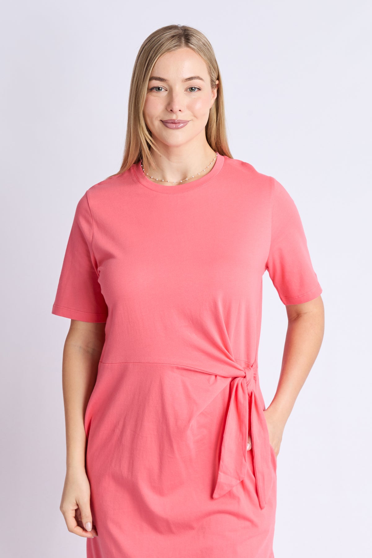 Picnic Dress Sugar Coral