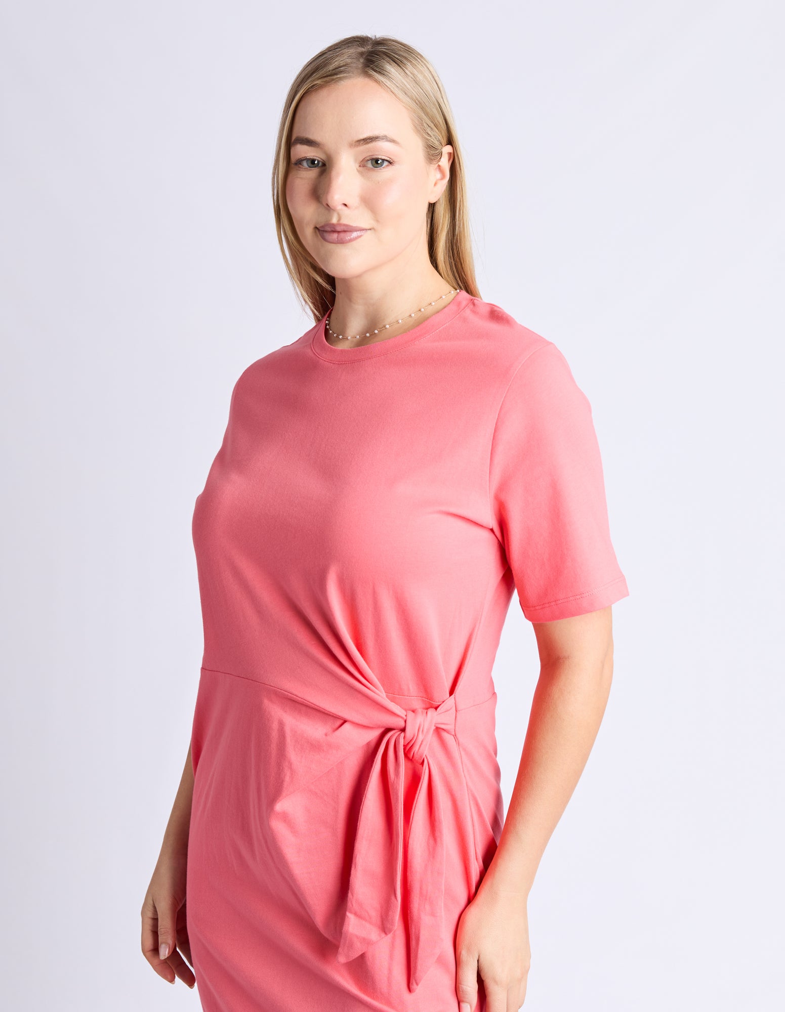 Picnic Dress Sugar Coral
