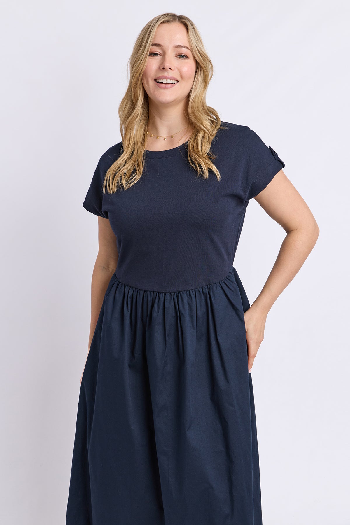 Flo Dress Navy