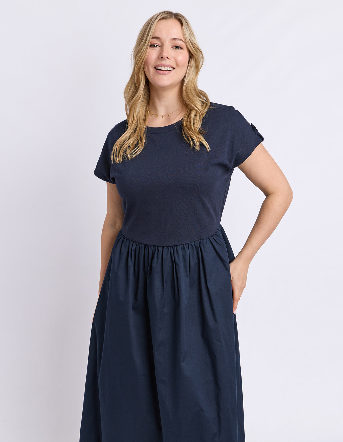 Flo Dress Navy
