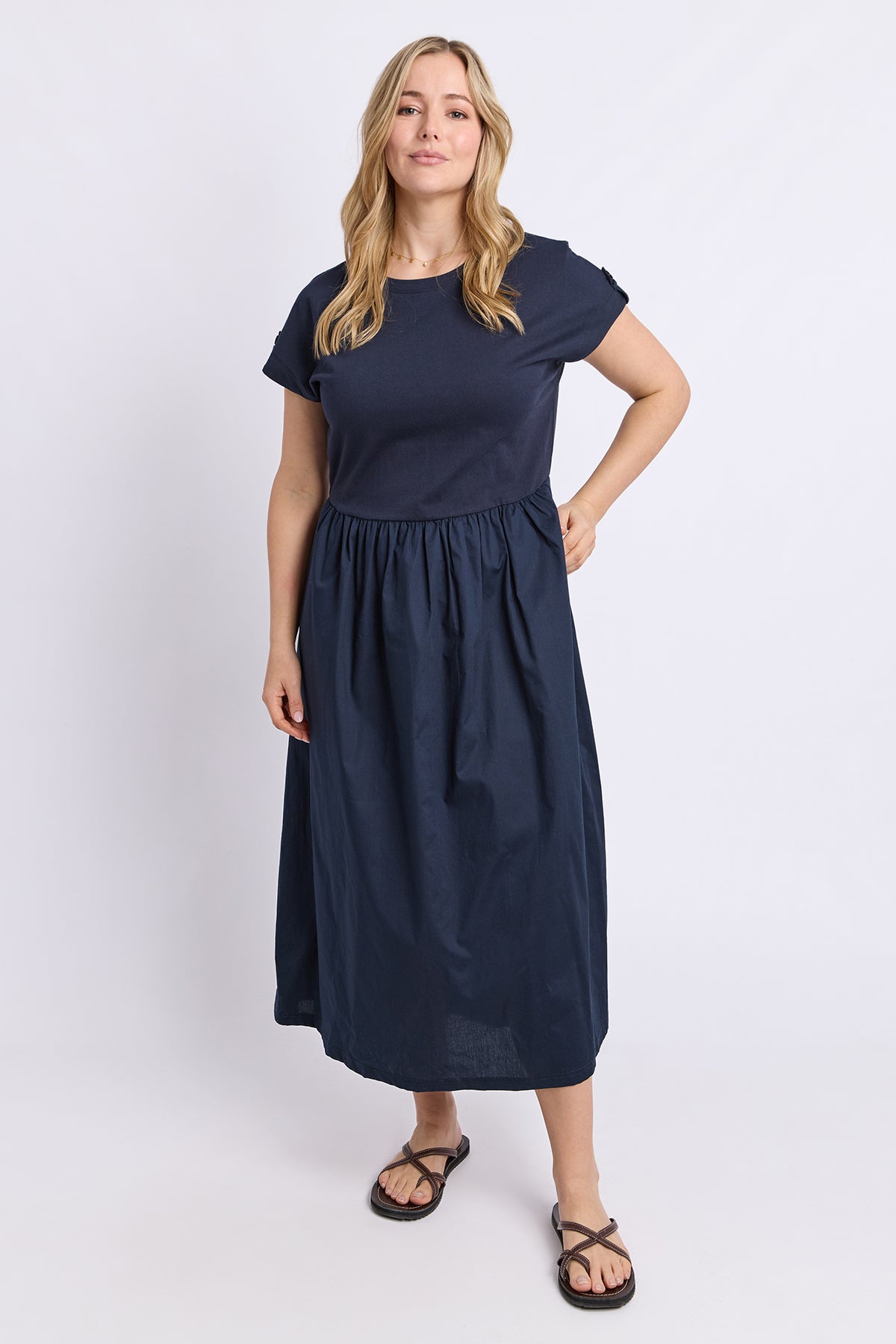 Flo Dress Navy