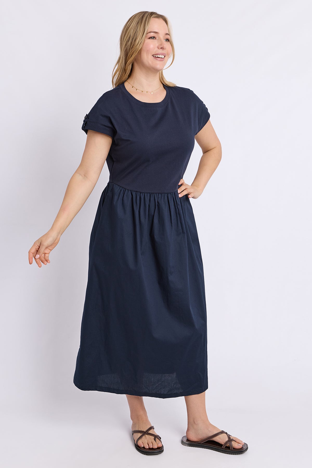 Flo Dress Navy