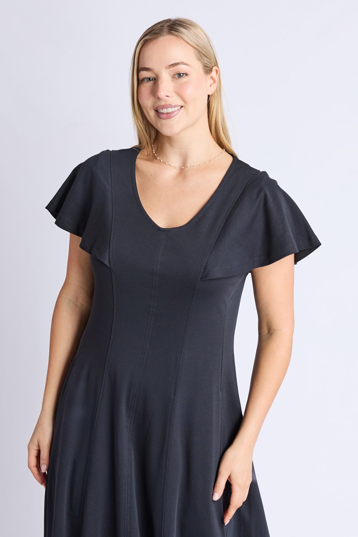Grace Jersey Dress Black