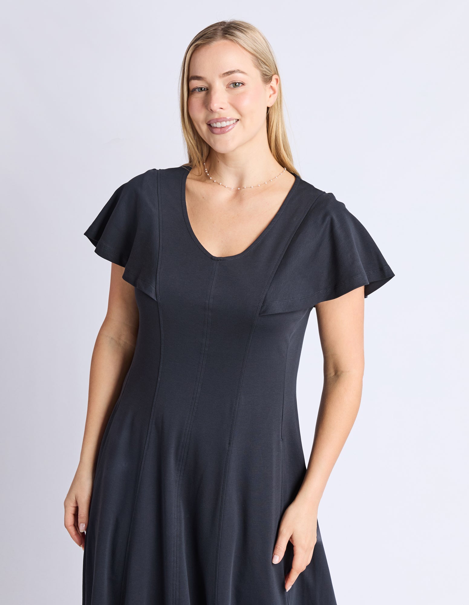 Grace Jersey Dress Black