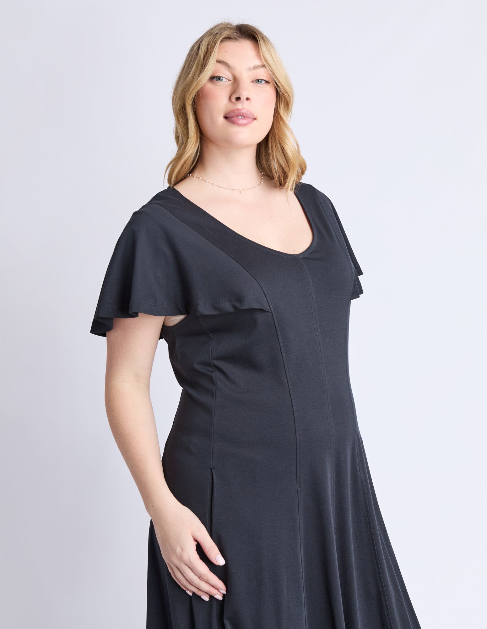 Grace Jersey Dress Black