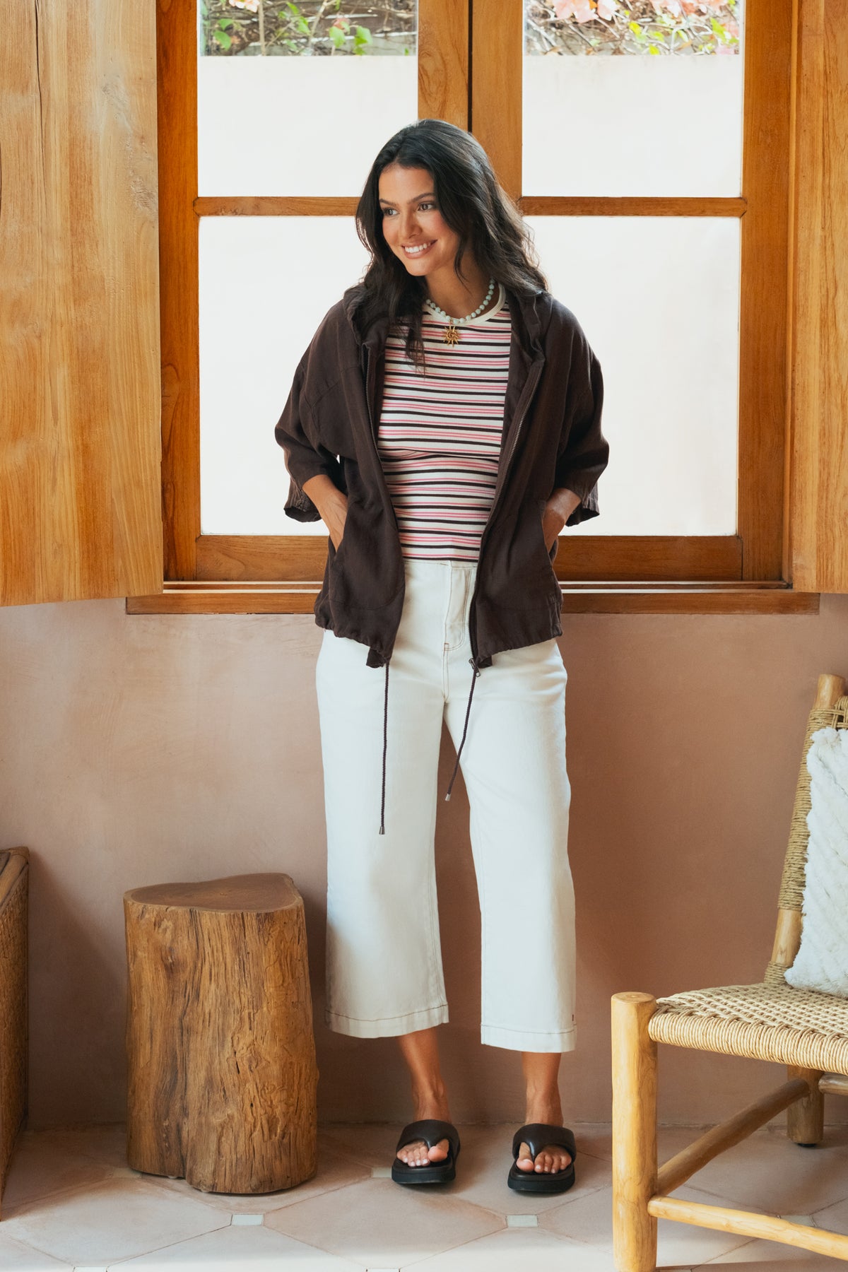 Saltair Lightweight Jacket Chocolate