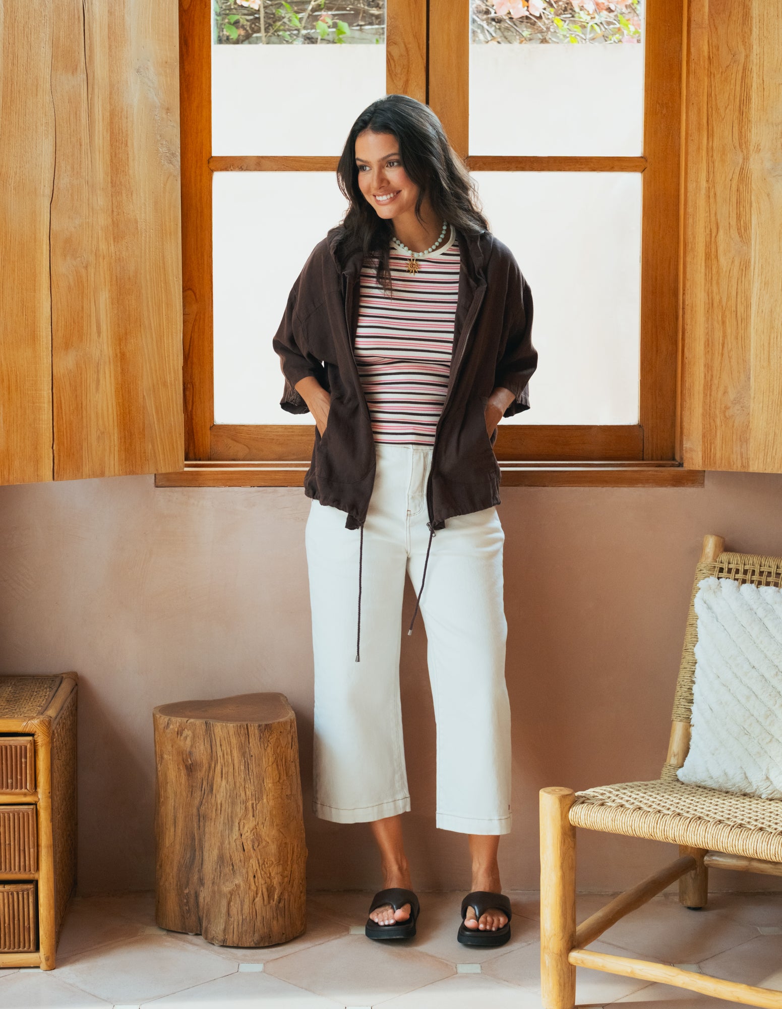 Saltair Lightweight Jacket Chocolate
