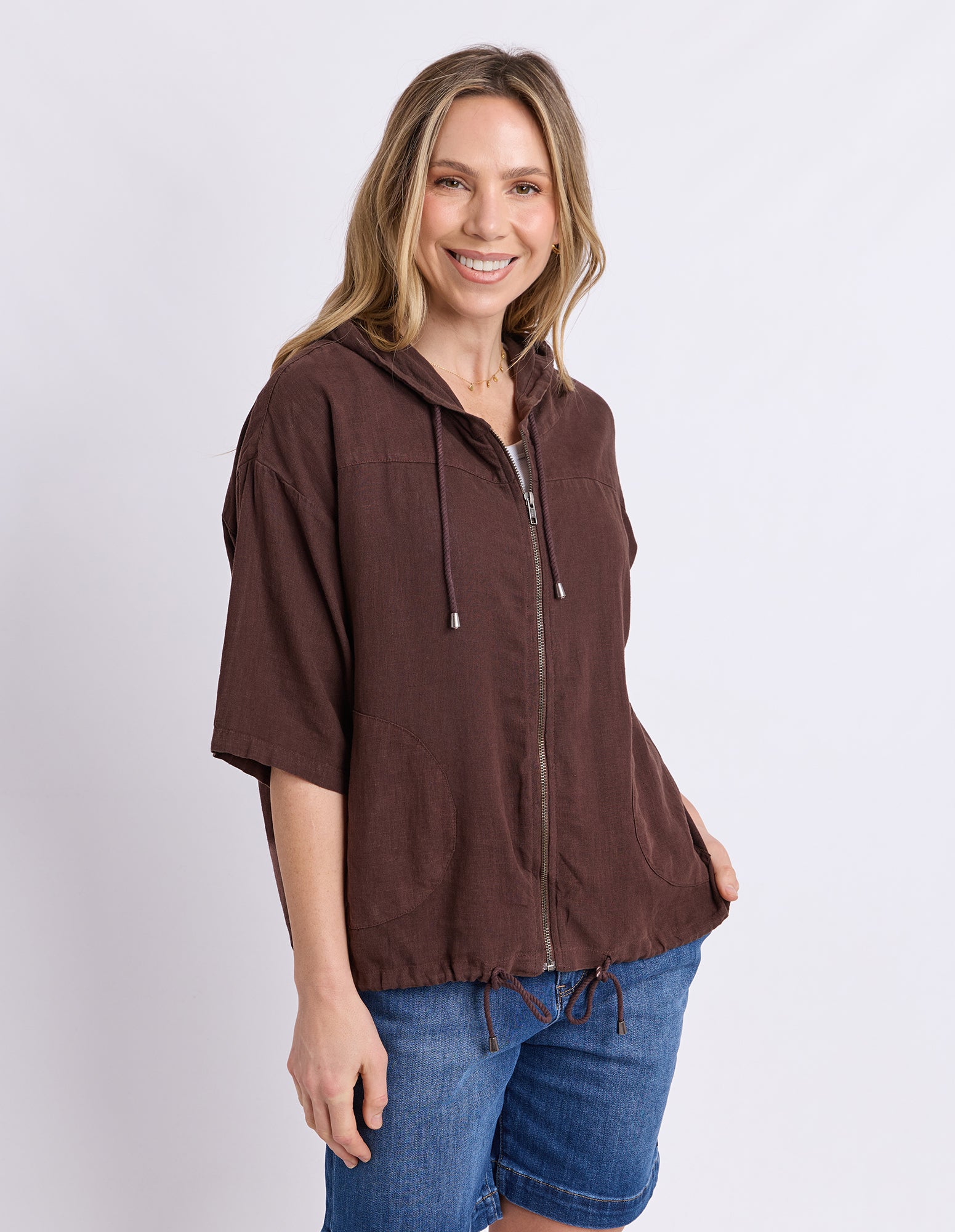 Saltair Lightweight Jacket Chocolate