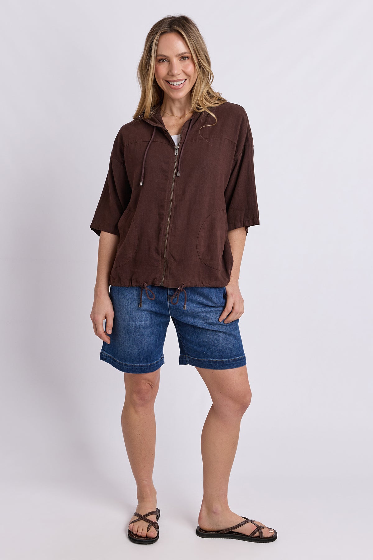 Saltair Lightweight Jacket Chocolate