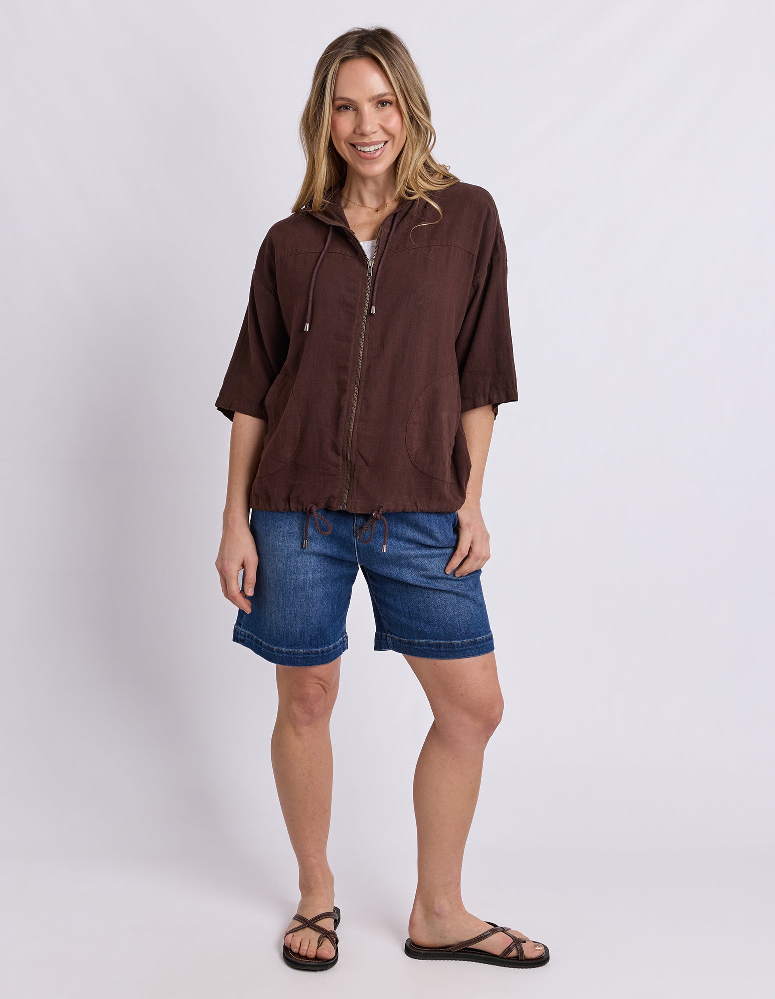 Saltair Lightweight Jacket Chocolate