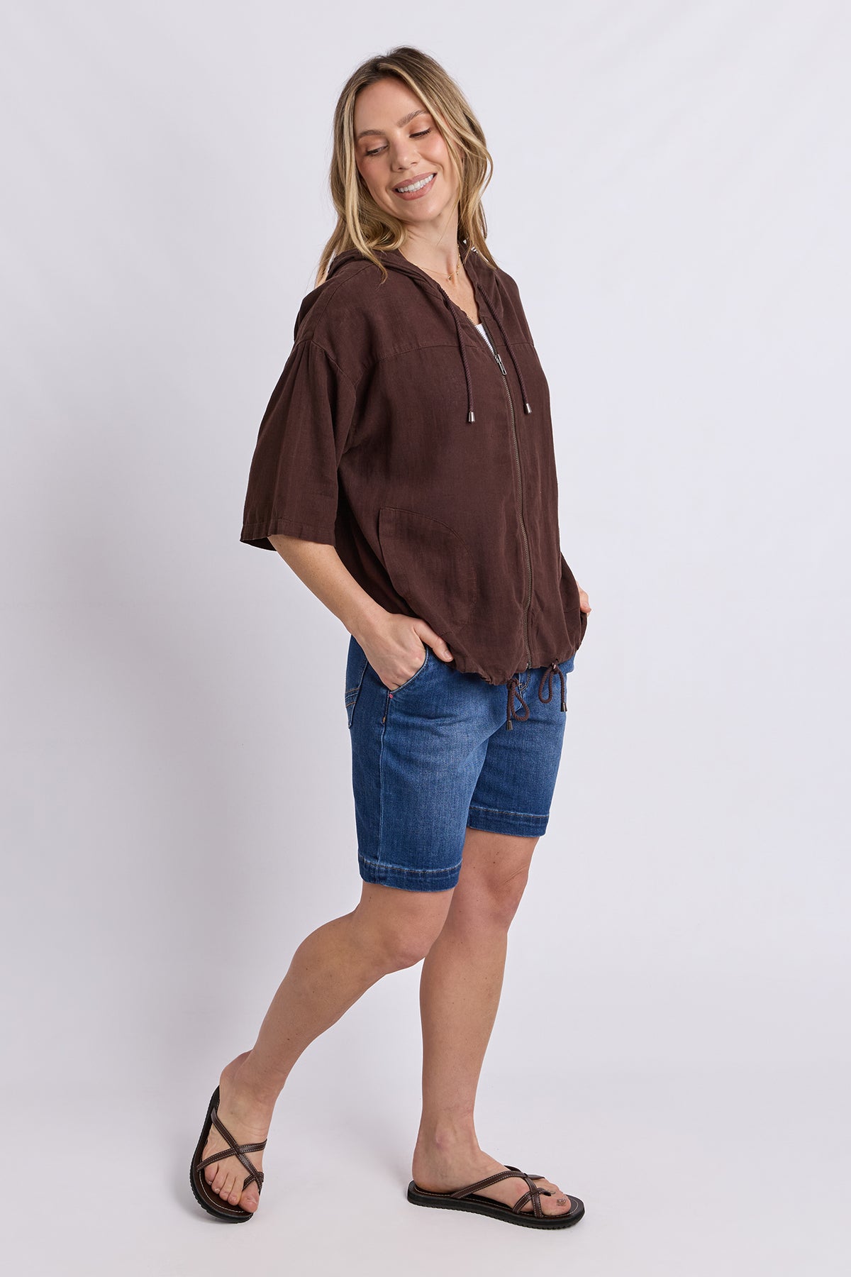 Saltair Lightweight Jacket Chocolate