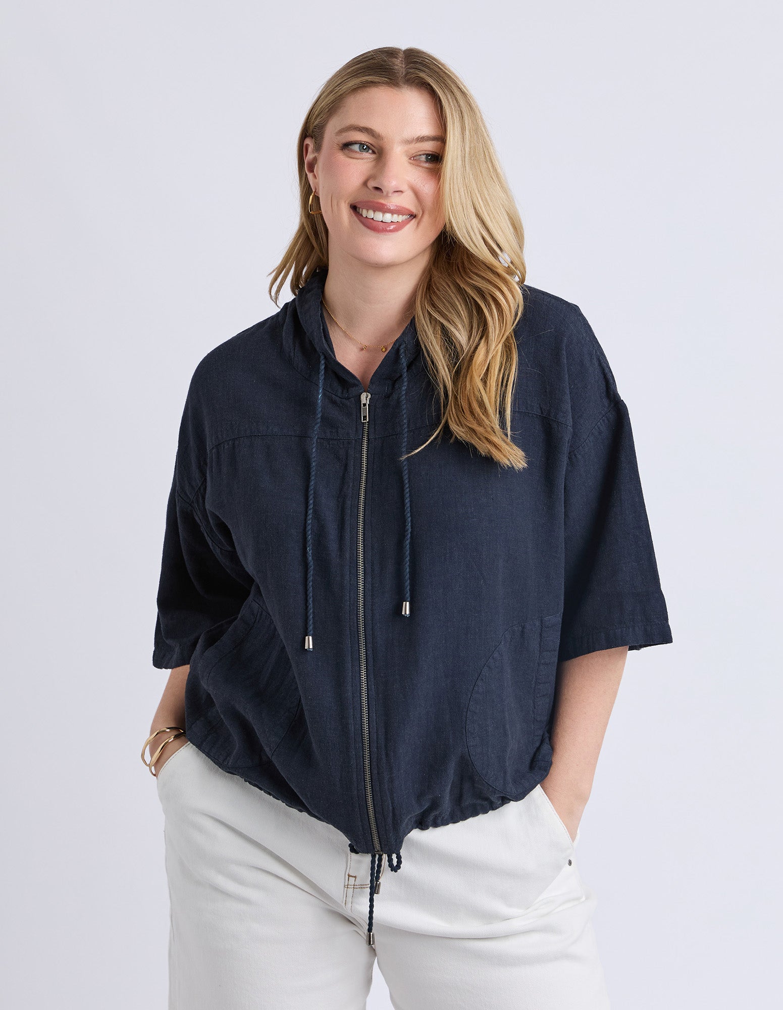 Saltair Lightweight Jacket Navy