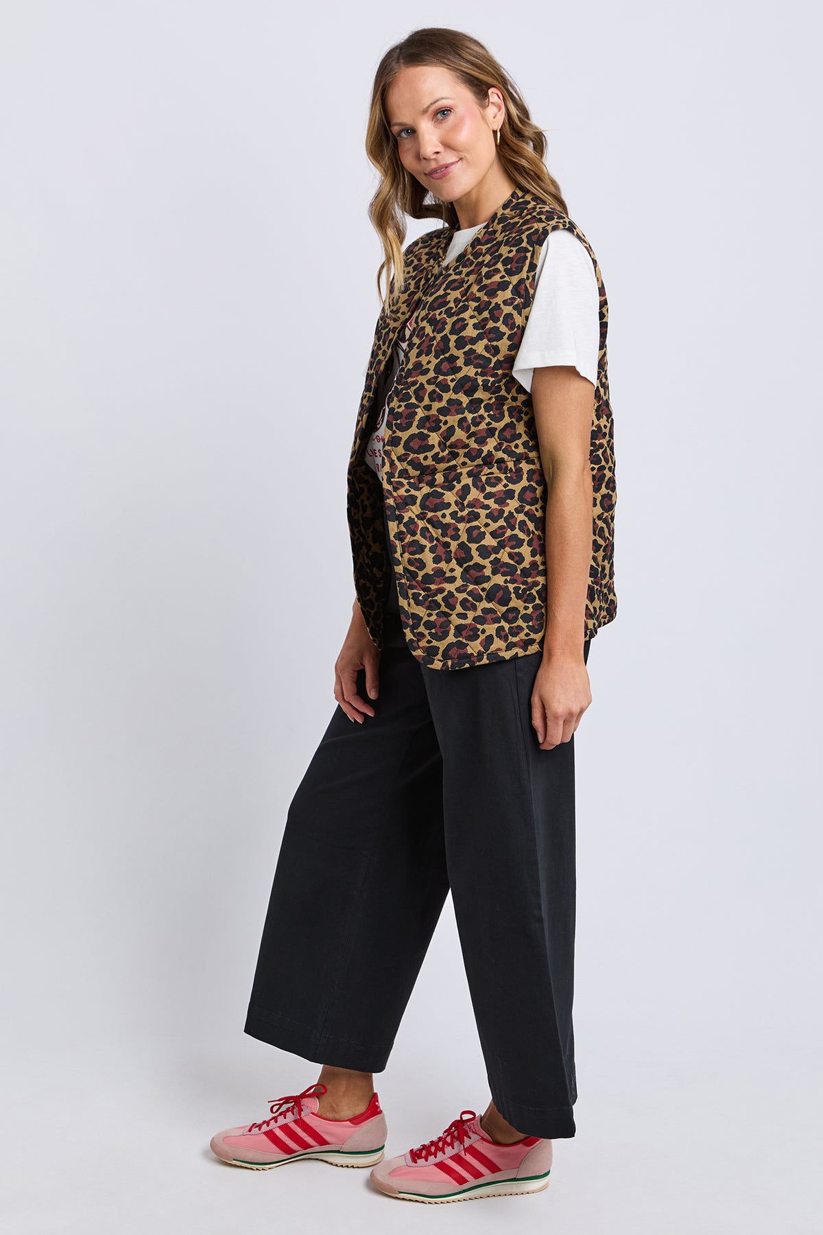 Saskia Vest Animal Print