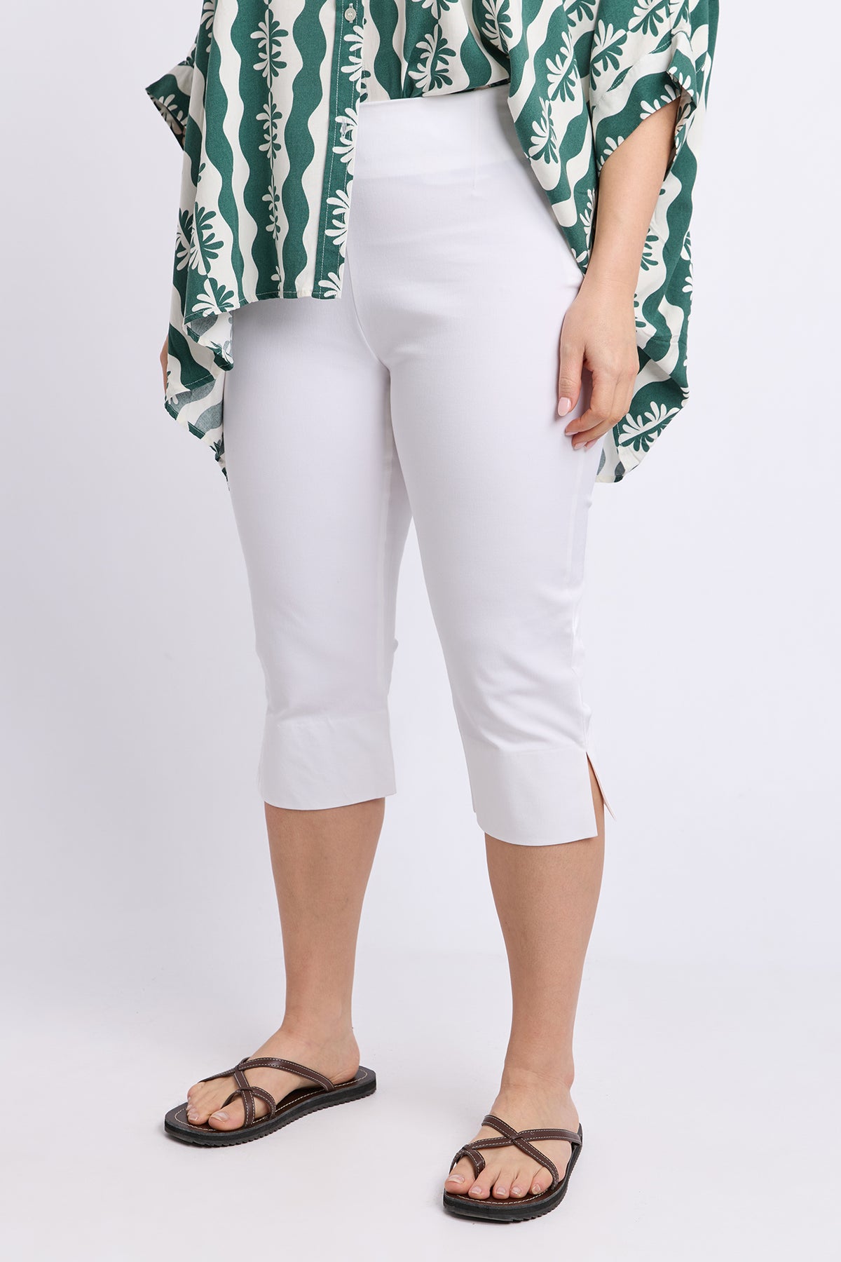 Capri Pant White