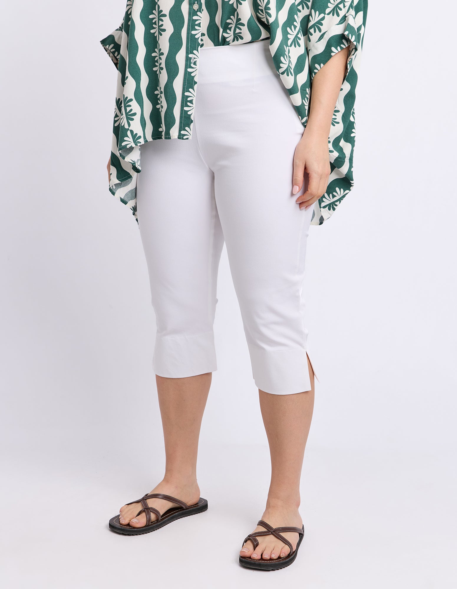 Capri Pant White