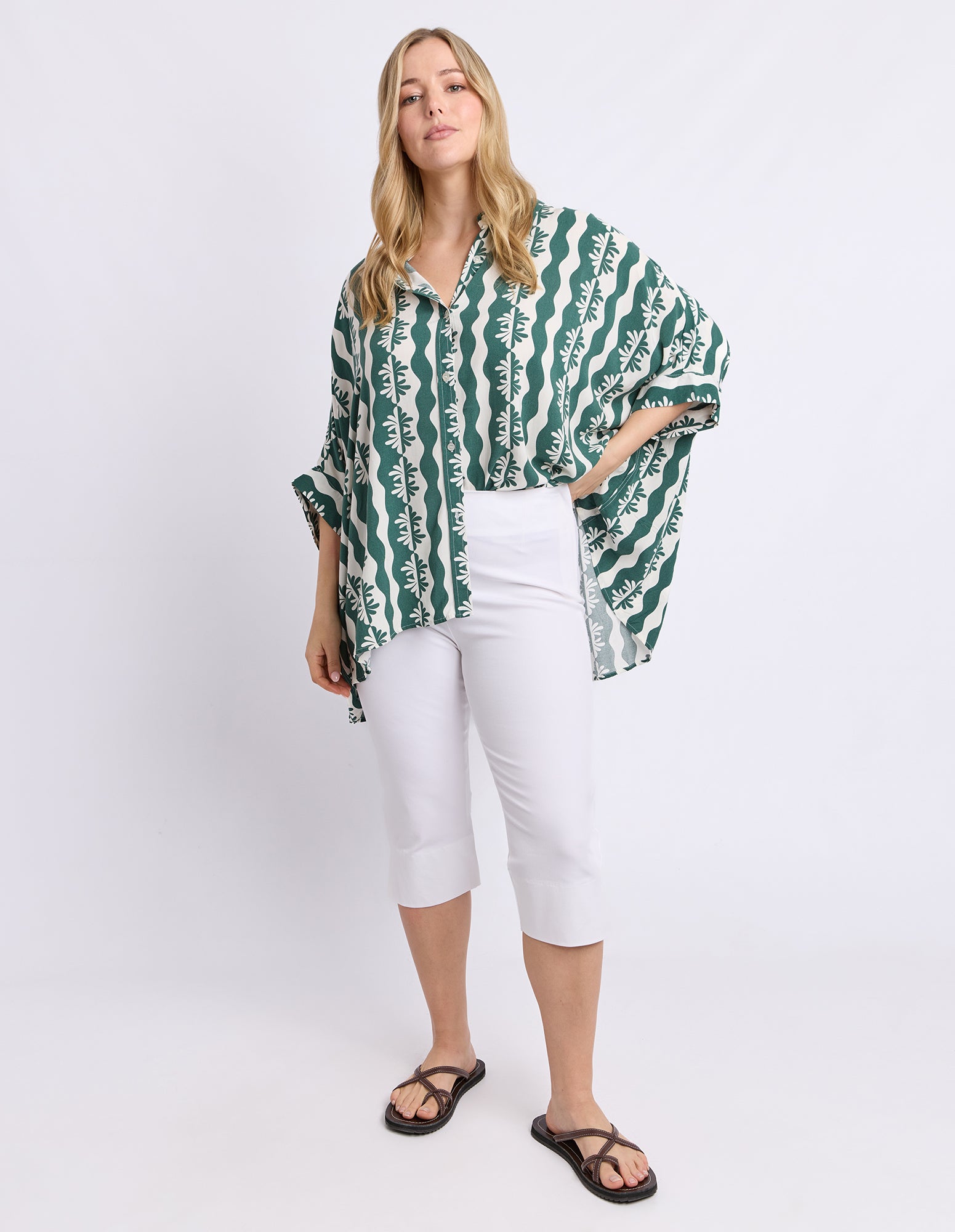 Capri Pant White