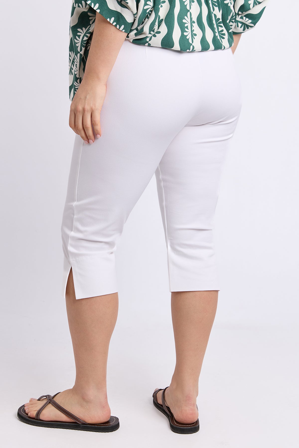 Capri Pant White