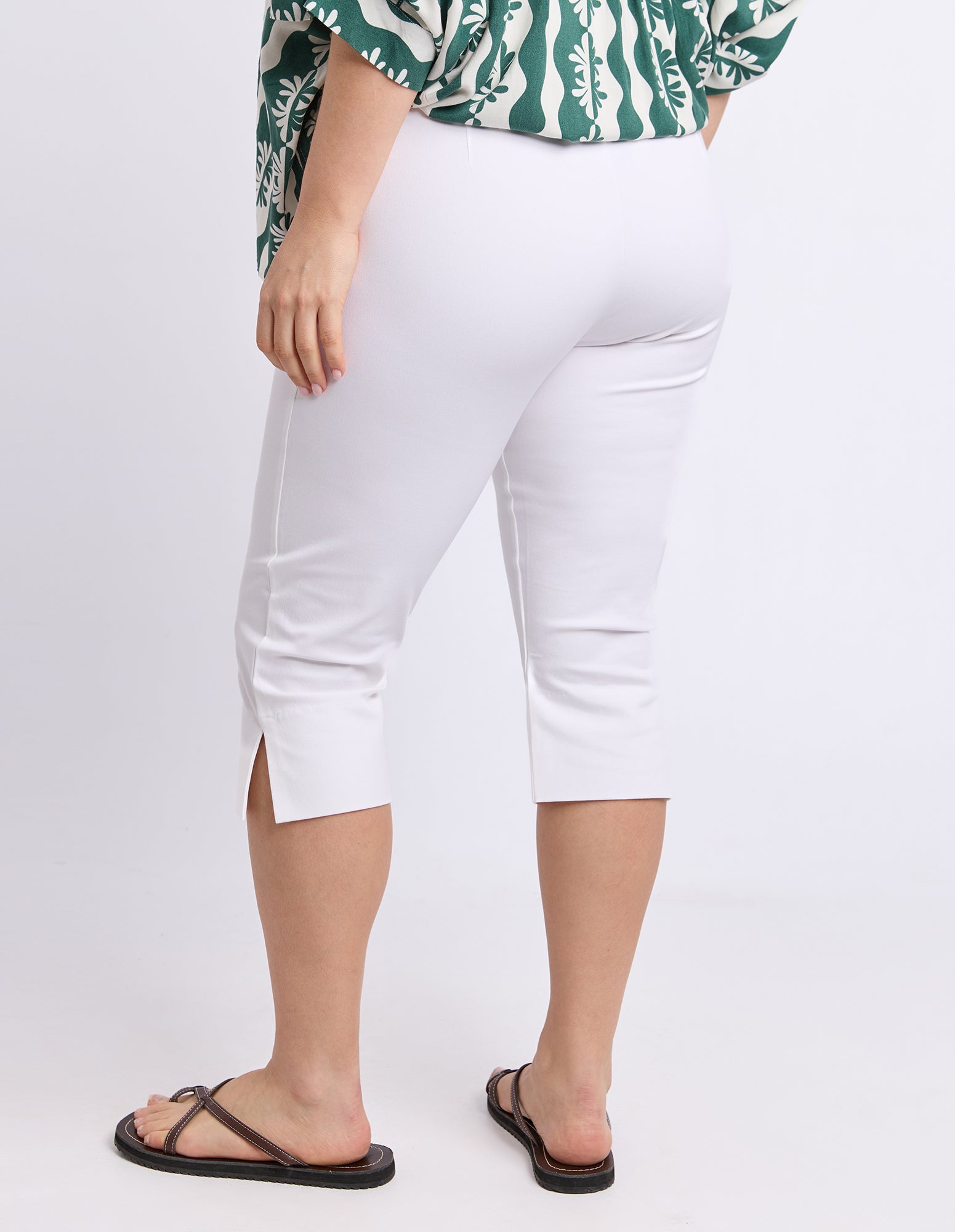Capri Pant White