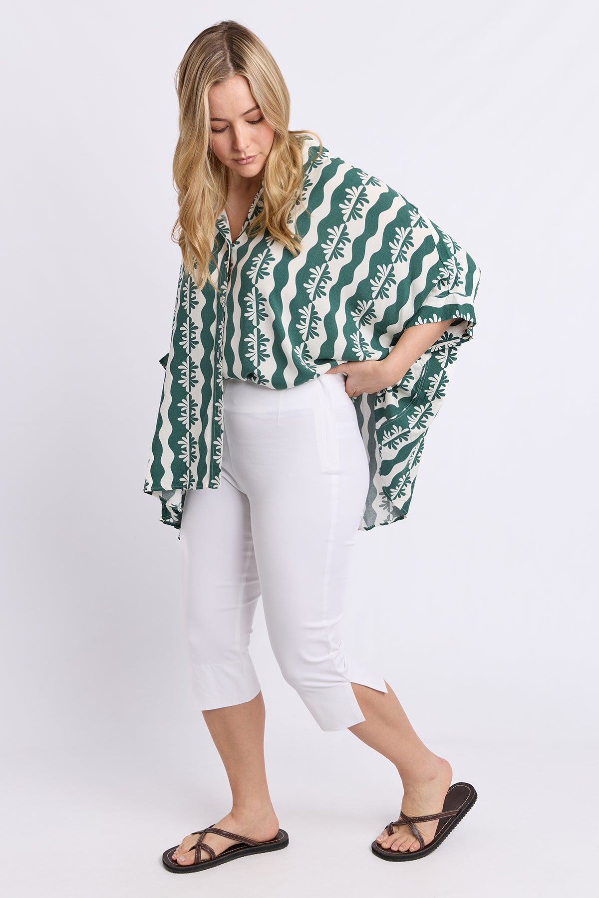 Capri Pant White