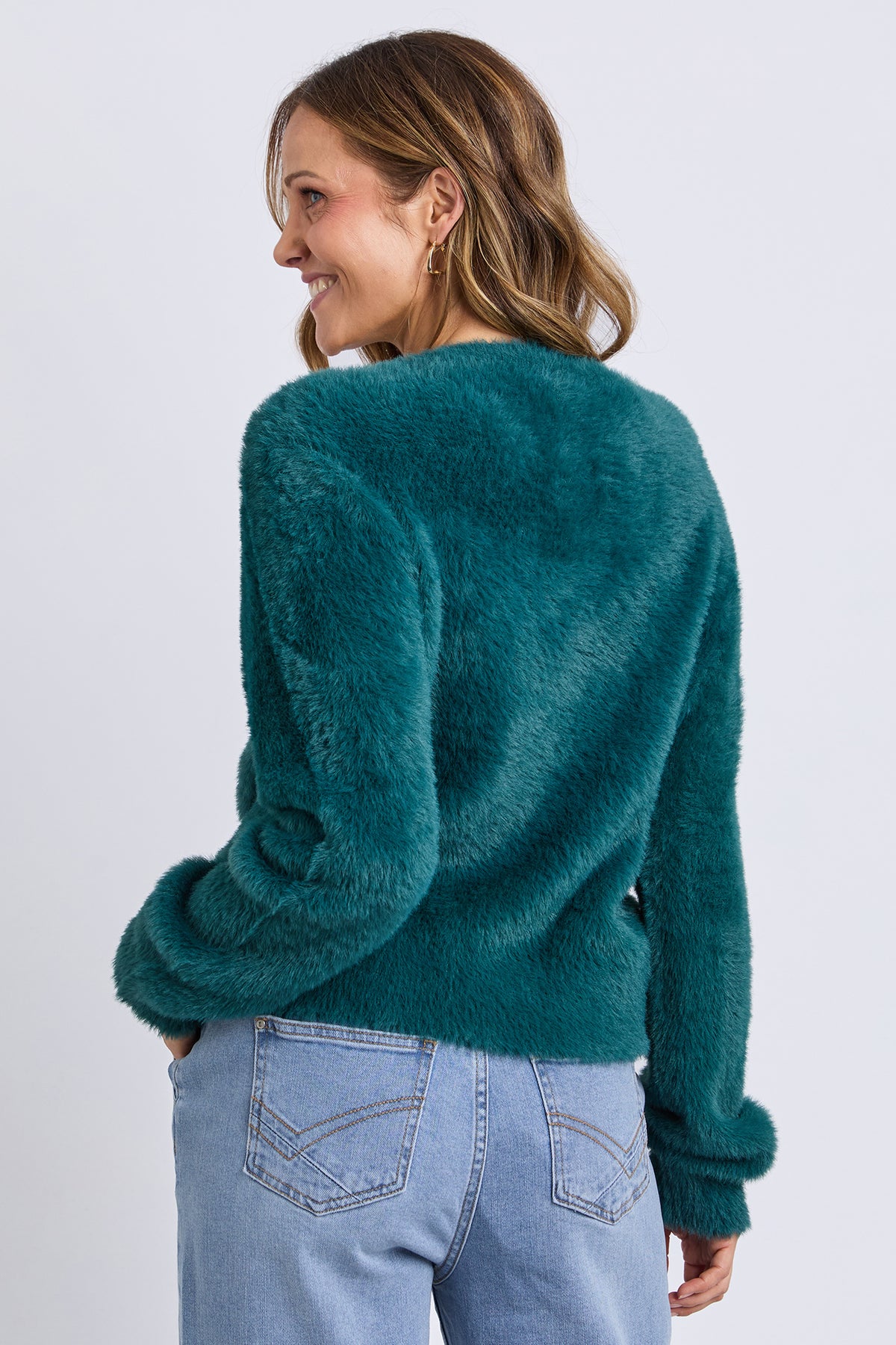 Paris Cardigan Teal