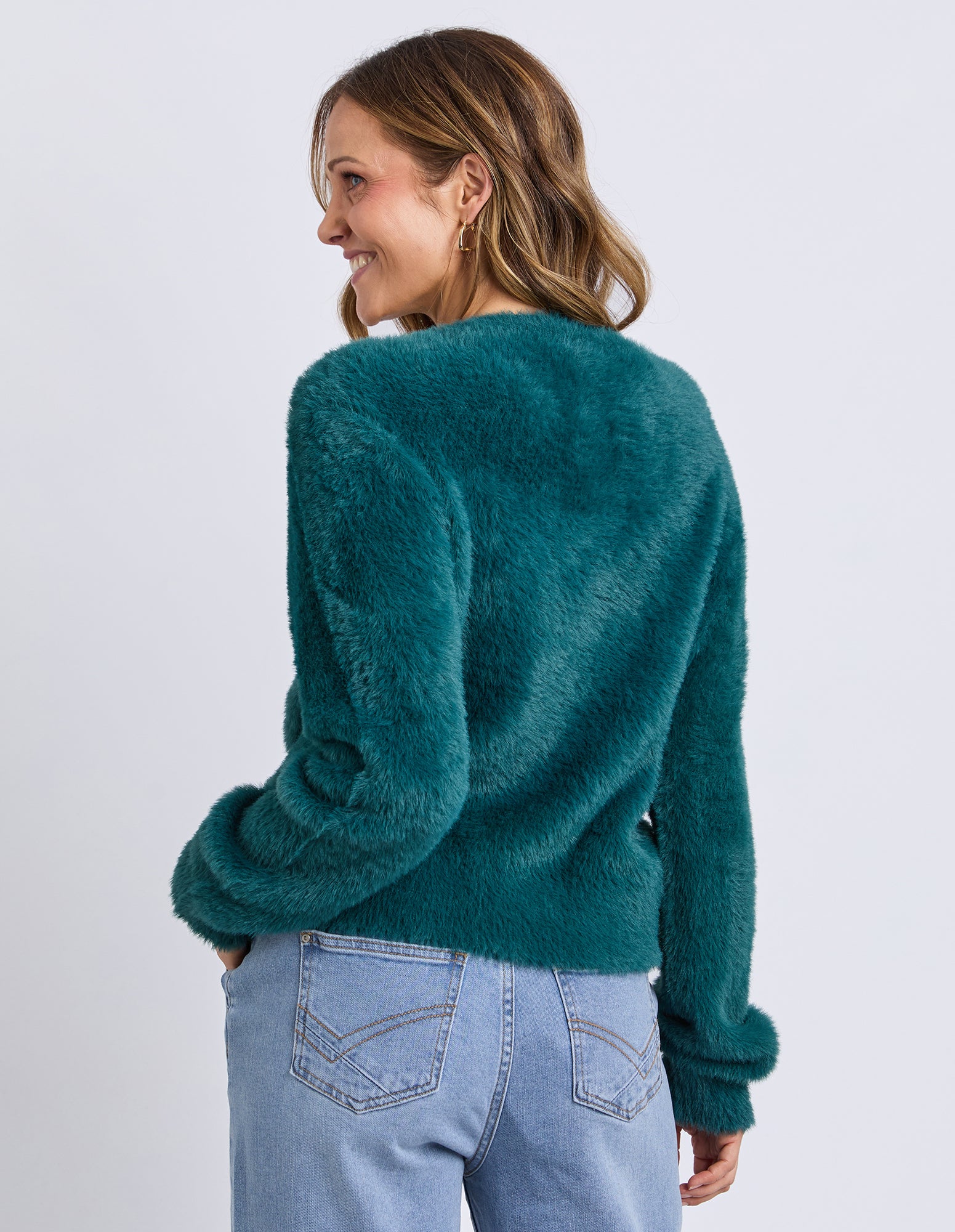 Paris Cardigan Teal