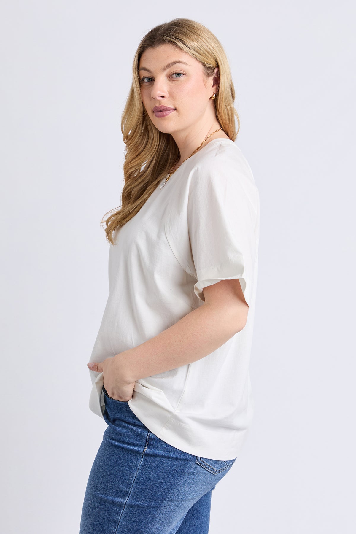 Terese Top Marshmallow