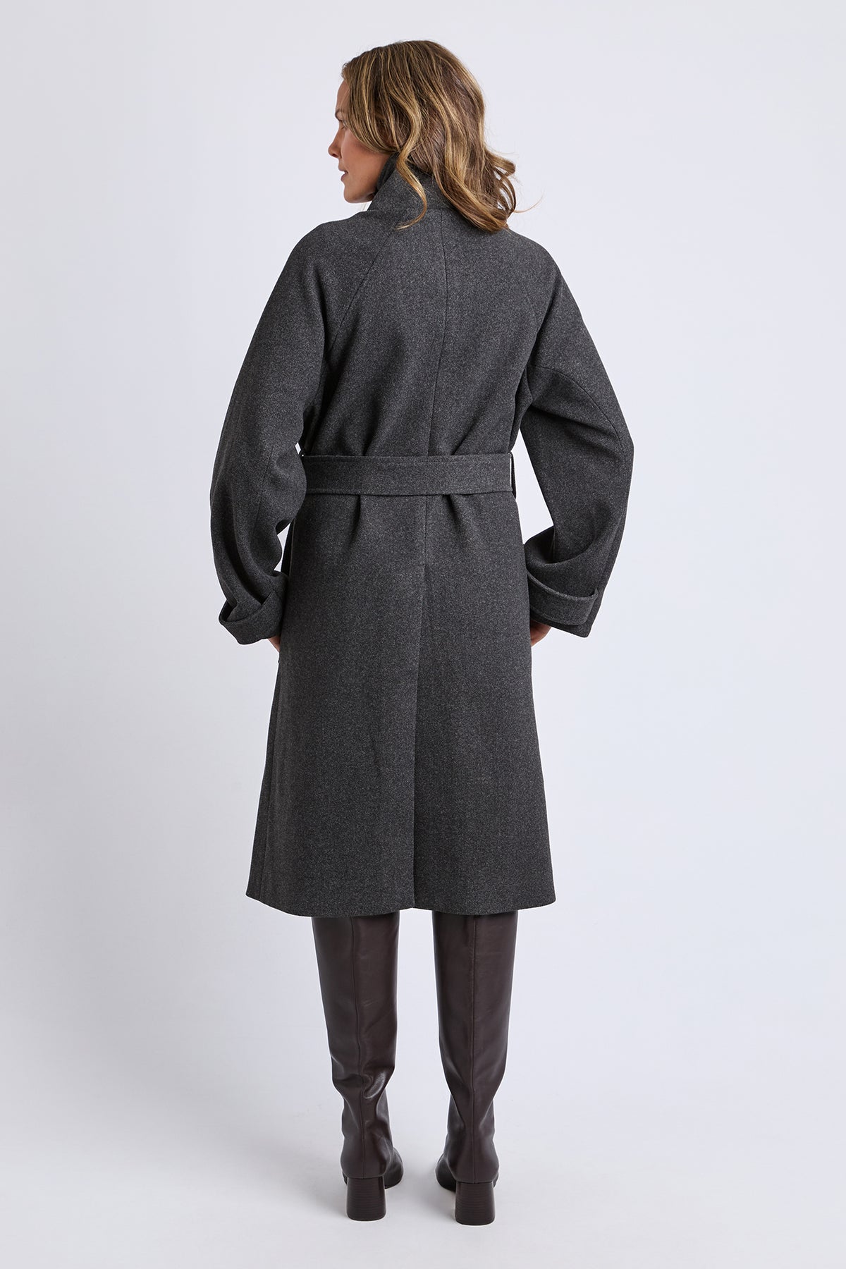 Caroline Coat Grey Marle